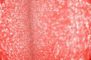 Abstract red glitter sparkle with heart bokeh light for Valentines background photo