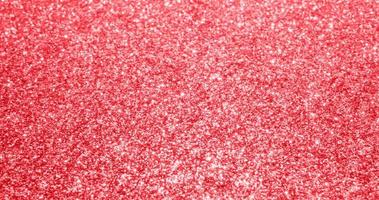 Abstract blur red glitter sparkle defocused bokeh light background photo