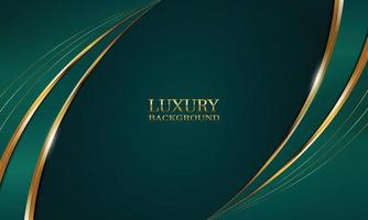 Luxury golden curved background. Vector. vector