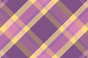 Tartan or plaid retro color pattern. vector