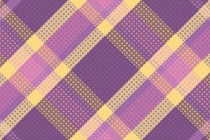 Tartan or plaid retro color pattern. vector