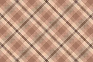 Tartan or plaid vintage color pattern. vector