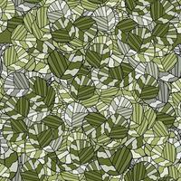 Fantasy messy freehand doodle geometric shapes seamless pattern.  Infinity ditsy scribble abstract card, layout. Creative background. Textile, fabric, wrapping paper. vector