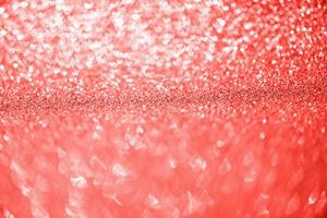 Abstract red glitter sparkle with heart bokeh light for Valentines background photo