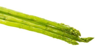 Asparagus on white photo