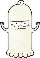 Vector ghost character in cartoon style
