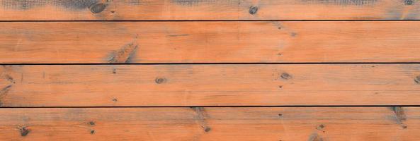 Varnished wood background from cabin exterior. Brown wood barn plank photo