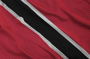 Trinidad and Tobago flag printed on a polyester nylon sportswear photo