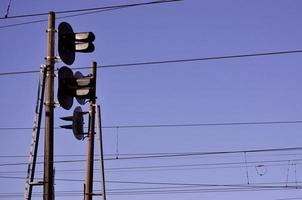 Railroad traffic light photo