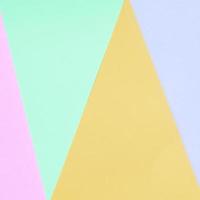 Texture background of fashion pastel colors. Pink, violet, orange and blue geometric pattern papers. photo