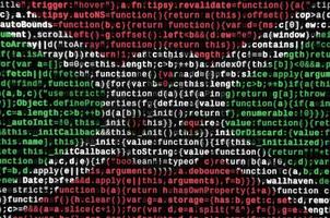 Burundi flag  is depicted on the screen with the program code. The concept of modern technology and site development photo