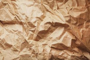 Brown recycled mint paper as abstract background. photo