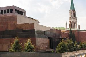 Lenin Mausoleum view photo