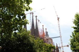 barcelona, españa, 2022 -la sagrada familia foto