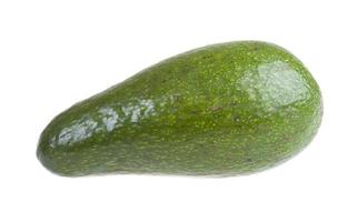 Avocado on white photo