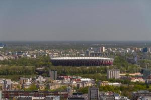 Warsaw, Poland, APR 25, 2022 -  Warsaw National Stadium on April 25, 2012. The National Stadium will host the opening match of the UEFA Euro 2012. photo