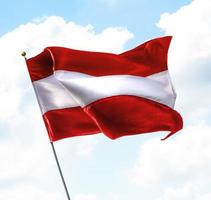 Flag of Austria photo
