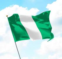 bandera de nigeria foto