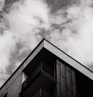 facade of a modern residential building photo