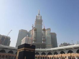 Mecca, Saudi Arabia, Sep 2022 - Beautiful inside view of Masjid Al Haram, Mecca. photo