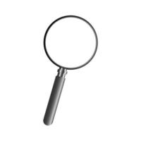 Magnifying Glass, Isolated On A White Background vector