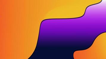 Liquid background with two colors purple and orange, suitable for design needs, display, website, UI, and others photo