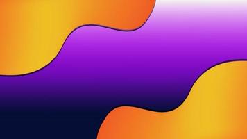 Liquid background with purple and orange and a pile of liquid, suitable for design needs, display, website, UI, and others photo