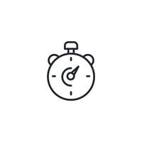 Stopwatch icons  symbol vector elements for infographic web