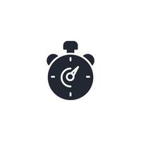 Stopwatch icons  symbol vector elements for infographic web