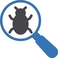 bug vector illustration on a background.Premium quality symbols.vector icons for concept and graphic design.