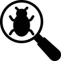 bug vector illustration on a background.Premium quality symbols.vector icons for concept and graphic design.