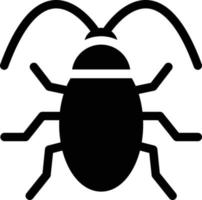 ilustración de vector de cucaracha en un fondo. símbolos de calidad premium. iconos vectoriales para concepto y diseño gráfico.