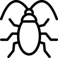 cockroach vector illustration on a background.Premium quality symbols.vector icons for concept and graphic design.