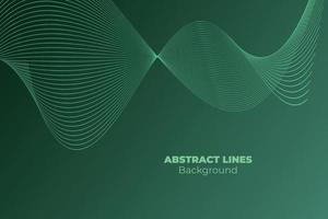 Abstract Wave Lines Background vector. modern stream background. Vector Background Illustration. Dynamic abstract line vector background