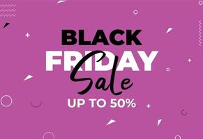 Black Friday sale poster. Commercial discount event banner. Black background textured. Vector business illustration. Black Friday vector illustration. Black Friday sale banner layout design