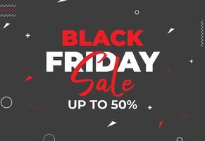 Black Friday sale poster. Commercial discount event banner. Black background textured. Vector business illustration. Black Friday vector illustration. Black Friday sale banner layout design