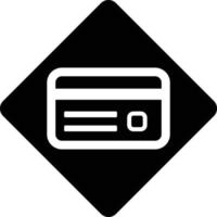 icono de facturación, tarjeta, tarjeta de crédito vector
