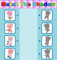 Find the correct shadow of the hippo vector