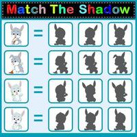 Find the correct shadow of the rabbit vector