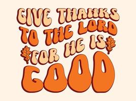 Thanksgiving t-shirt design vector