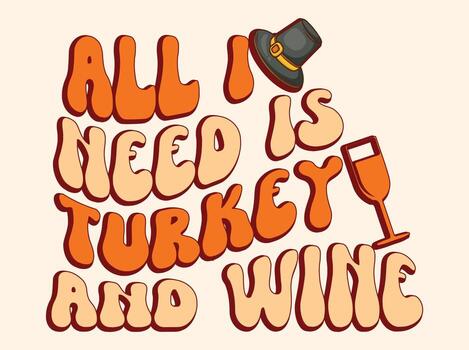 diseño de camiseta de acción de gracias vector