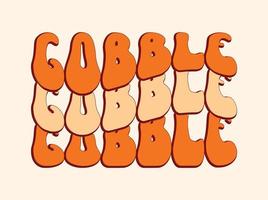 diseño de camiseta de acción de gracias vector