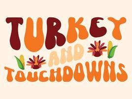 Thanksgiving t-shirt design vector