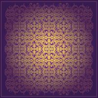 Abstract purple background baroque vector