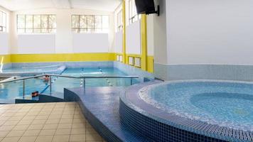 The swimming pool in the sports complex photo