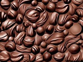 Brown Chocolate Background photo
