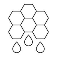 Perfect design icon of honey formula vector