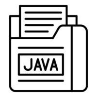 Javascript File Icon Style vector
