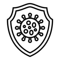 Antibacterial Icon Style vector