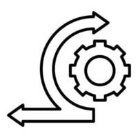 Agile Icon Style vector